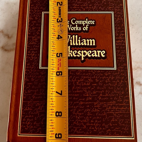 Leather Bound Hard Cover Edition The Complete Works Of William Shakespeare. EUC. - Picture 6 of 7